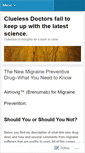 Mobile Screenshot of cluelessdoctors.com